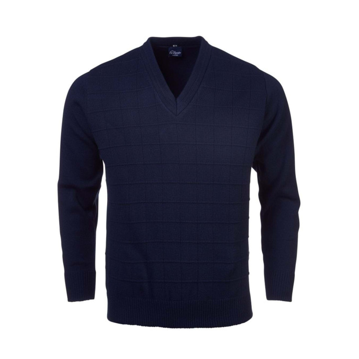 Men's Deluxe Long Sleeve Pullover navy