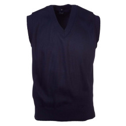 Men's Basic Sleeveless Pullover navy