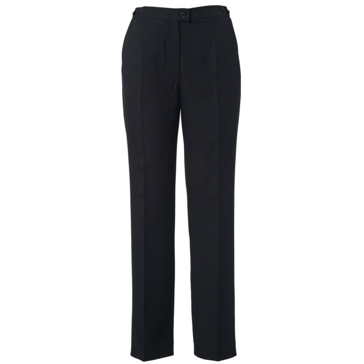 Ladies Elasticated Slacks - Dinah black
