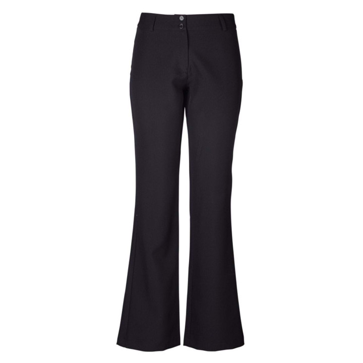 Ladies Bootleg Slacks - Beverly black