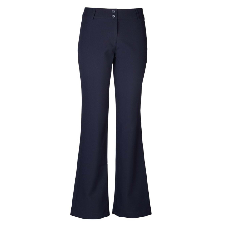 Ladies Bootleg Slacks - Beverly navy