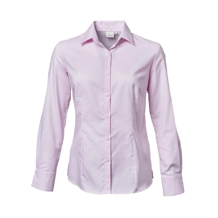 Oxford Long Sleeve Blouse - Chanel pink