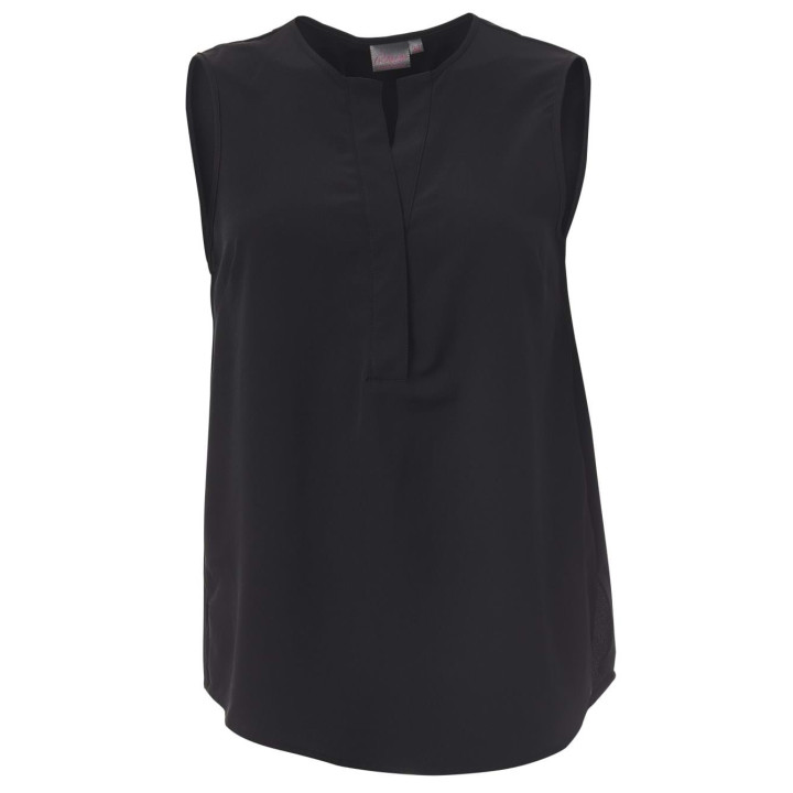 Ladies Sleeveless Blouse - Kaylee K225 black