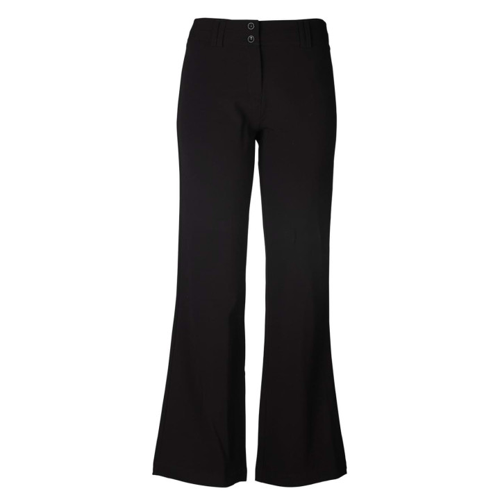 Ladies Bootleg Slacks - Bella black
