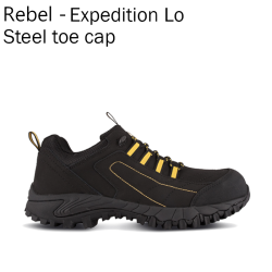 Expedition Lo Safety Shoe - Rebel