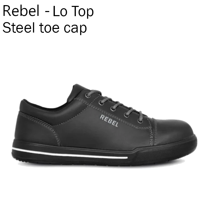 Lo-Top Shoe - Rebel black