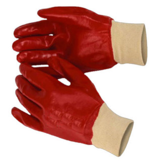 Bulk Gloves - PVC Knit Wrist (100x pack)