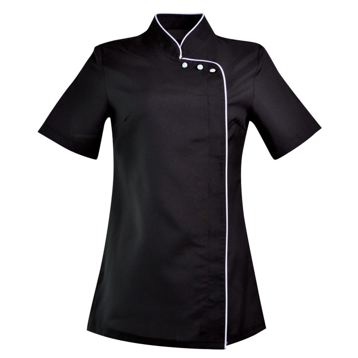 Madri top - Beauty Therapist Top (Piped) black