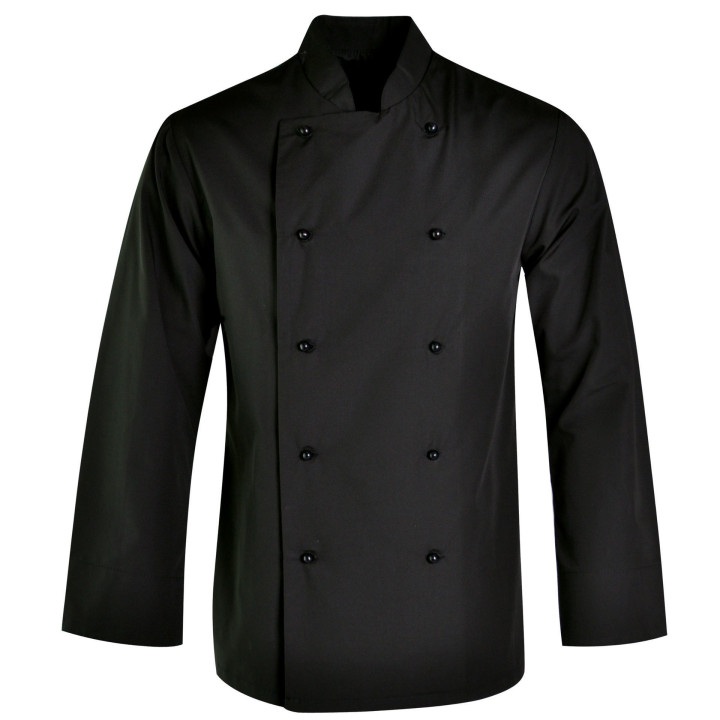 Chef Jacket - Stanley (Long Sleeve) Black