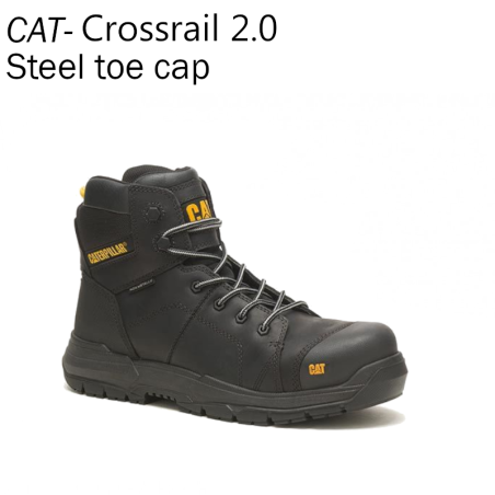 Crossrail 2.0 Safety Boot - CAT black