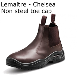 Zeus Chelsea Safety Boot (Non-Steel Toe Cap) - Lemaitre (Maxeco Range)