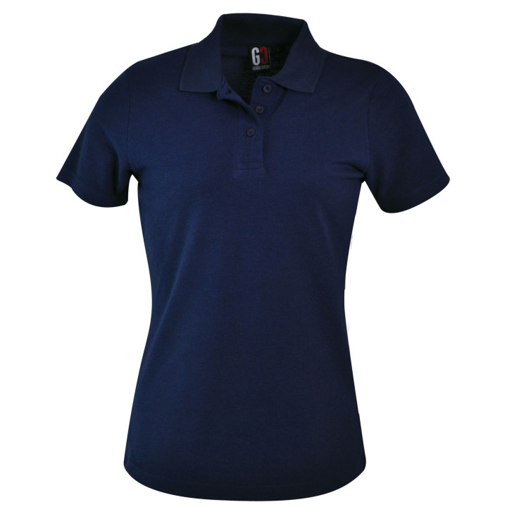 Ladies Heavy Weight Polo (240g) navy