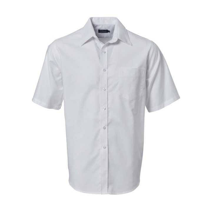 Men's Oxford K373 S/S Shirt white