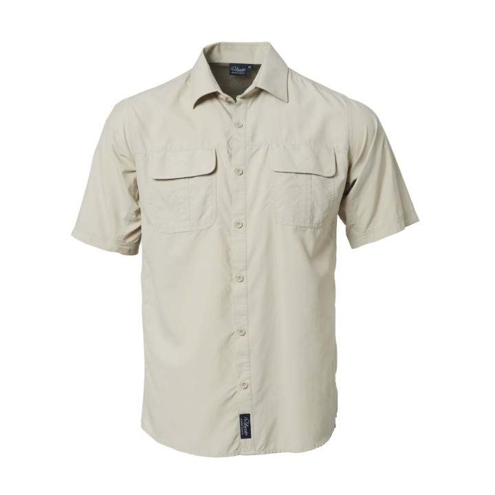 Men's S/S Safari Shirt beige