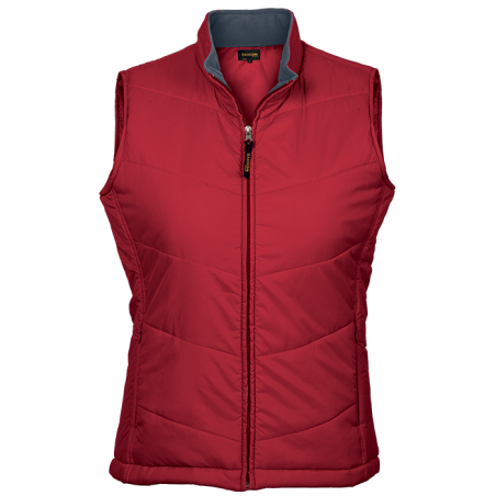 Bodywarmer Ladies red