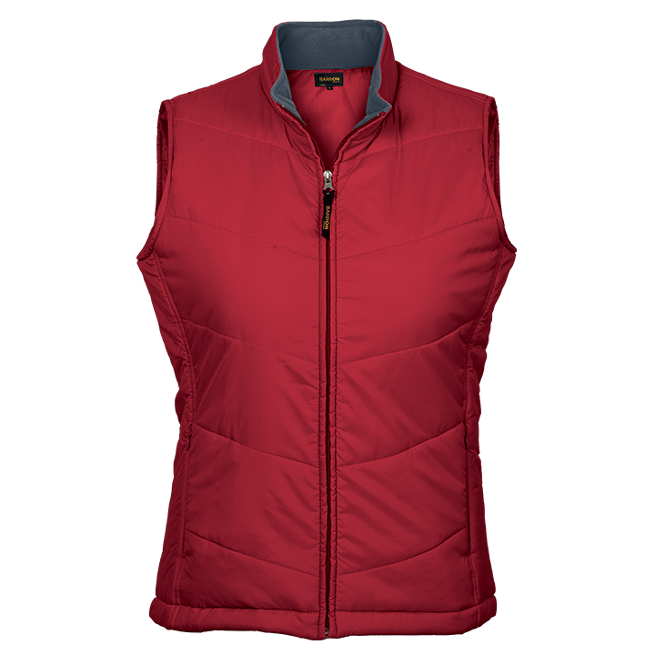 Bodywarmer Ladies red