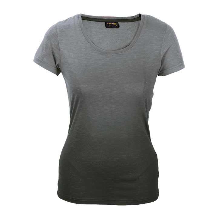 T-Shirt - Bailey Crew Neck  Grey