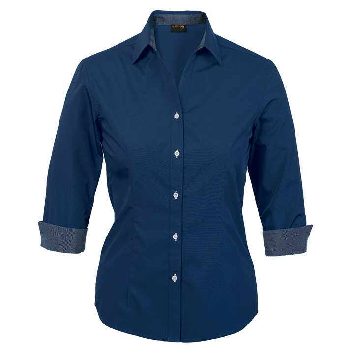 Blouse - 3/4 Sleeve Saga blue