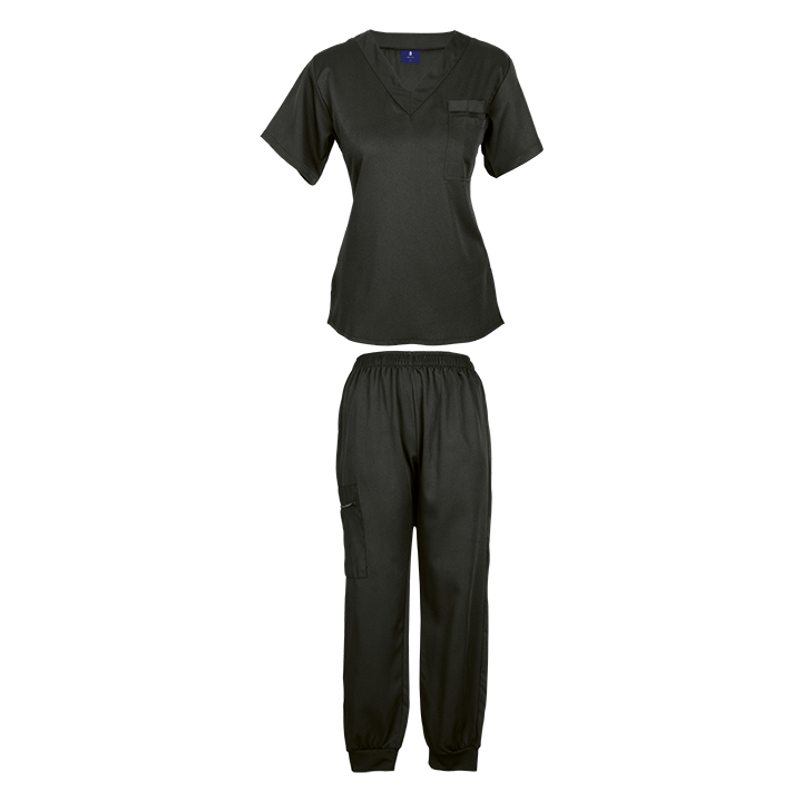 Scrub Set - Luna black