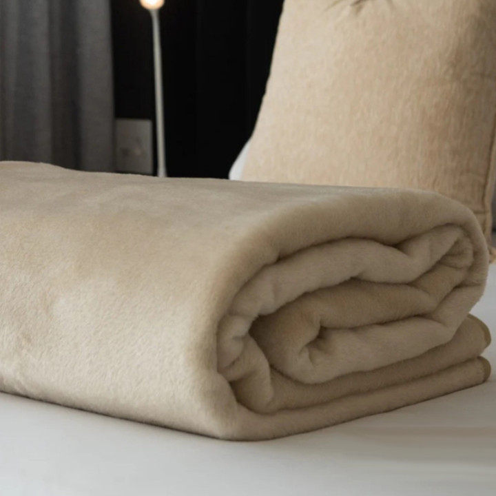 Belfiore Hotel Blankets Beige