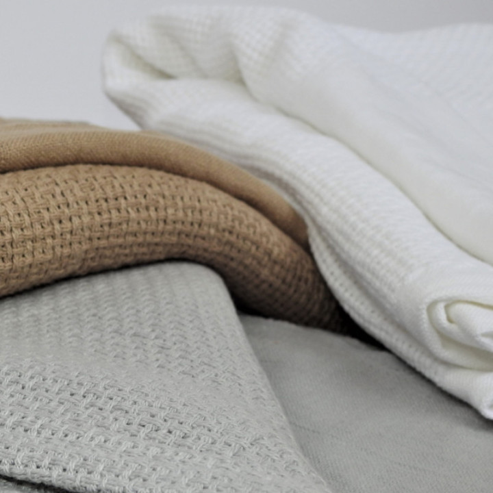 Blankets - 100% Cotton Cellular