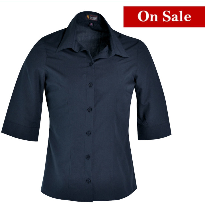 Blouse - 3/4 Sleeve Icon Woven - End of range