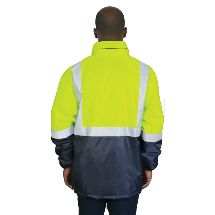 High Visibility Parka Jacket yellow