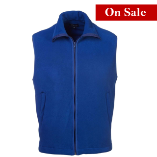 Bodywarmer - Unisex Sleeveless Polar Fleece - Robert Sale (while stocks last) royal