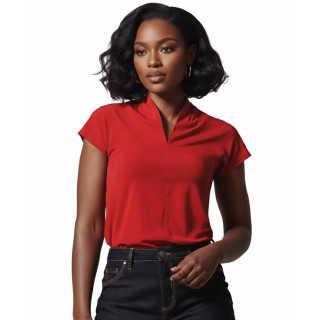 Blouse - Cap Sleeve - Ruby (K232)