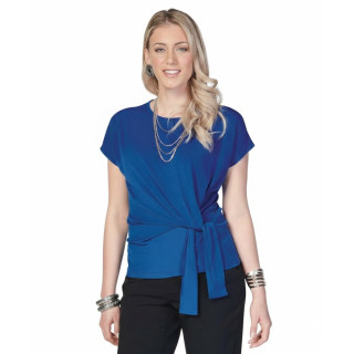 Blouse - Short Sleeve Ines - Royal