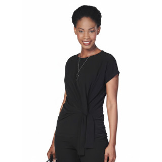 Blouse - Short Sleeve Ines - Black