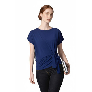 Blouse - Short Sleeve Ines - Navy