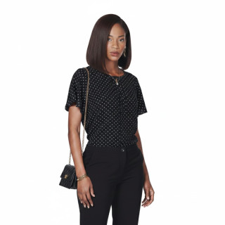 Ladies Short Sleeve Blouse - Grace K230