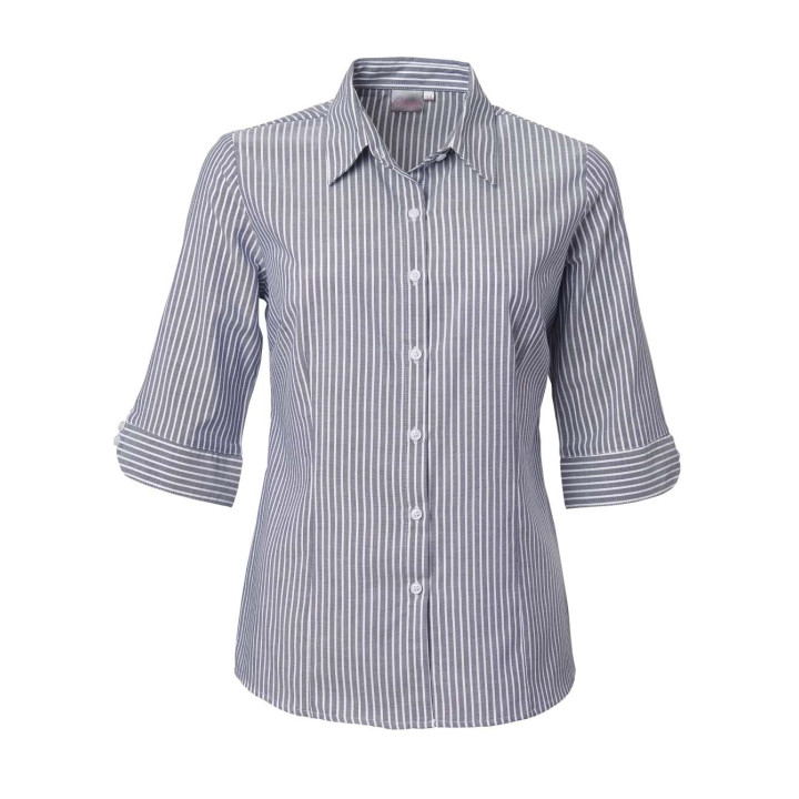 Ladies Reece 3/4 Blouse - Sasha grey