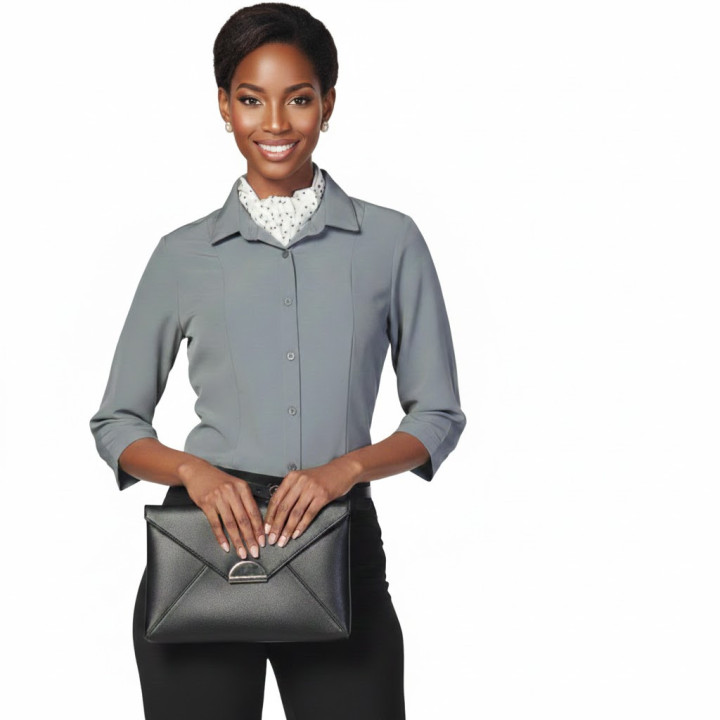 Amazing Deals on Ladies 3/4 Blouse - Faith K225 | Addon Supplies