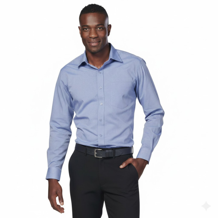 L/S Shirt - Men's Minimal Check