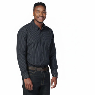 L/S shirt - Men's Striped Shirt (K202)