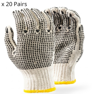 Gloves - 20 x Double Sided Polka Dot