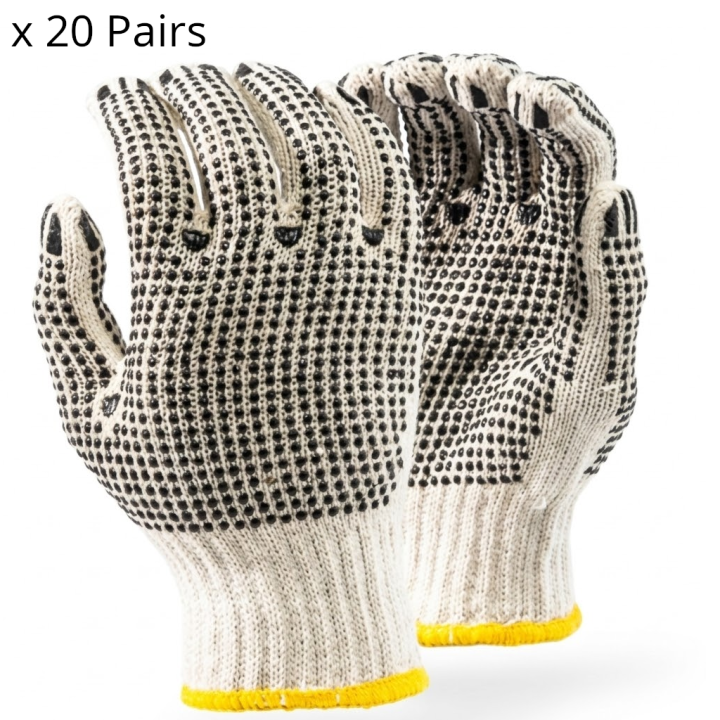 Gloves - 20 x Double Sided Polka Dot