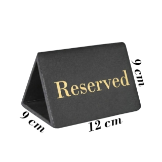 Reserved Sign