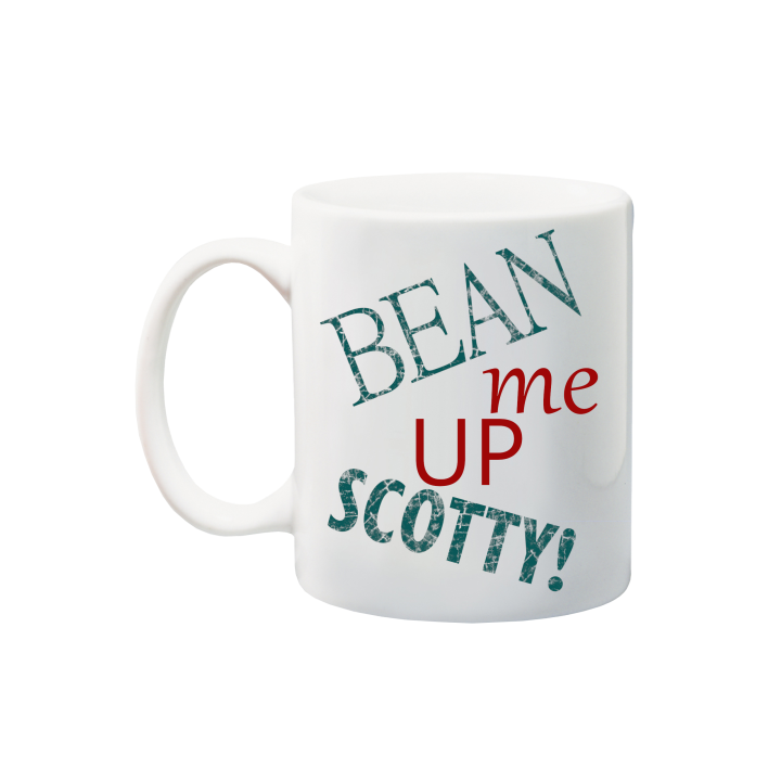 Printed Mug  - Bean me up