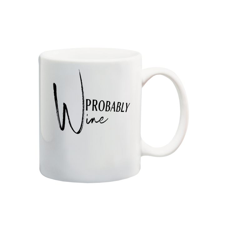 Printed Mug  - Probably Wine