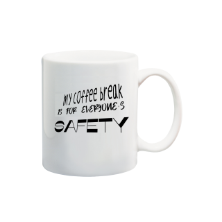 Printed Mug  - My Coffee break