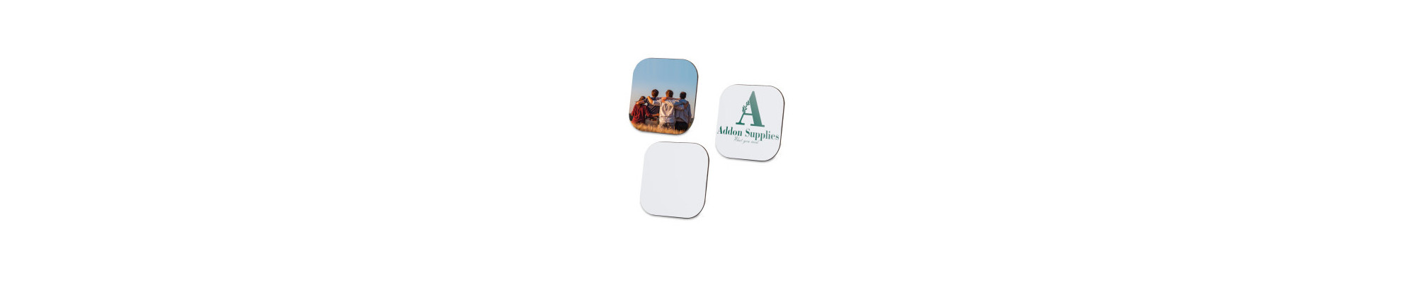 Custom Brandable Coasters | Promotional Drink Coasters – Addon Supplies