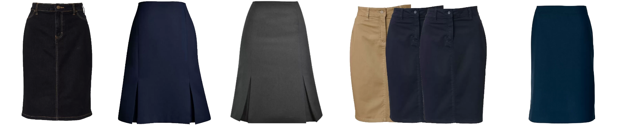 Ladies Skirts – Flattering Pencil, Denim & Business Styles | Addon Supplies