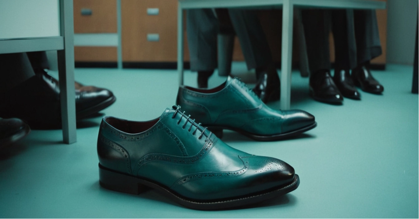 Mens Shoes on Display in a shoe store